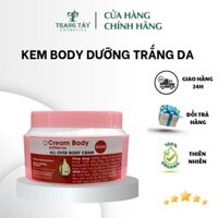 Kem body Cream White trắng siêu tốc che khuyết điểm dùng cho da thâm không bết dính 200gr