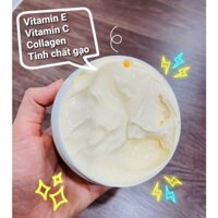 Kem body dưỡng da siêu trắng an toàn body Gạo CRD 200g