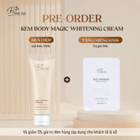 Kem Body dưỡng da trắng sáng cấp ẩm Barbie Skin [ mua 1 Tặng 1 ] bật tone sau 14 ngày