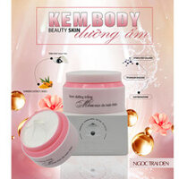 Kem body dưỡng trắng mềm mịn da toàn thân Ngọc Trai Đen 200g