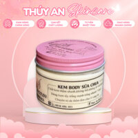 Kem body ⚡ HÀNG CAO CẤP ⚡ Kem sữa chua hủ 100gam kháng nước nâng tông (tặng kèm 2 cặp bao tay ủ kem)