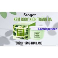 kem body kích trắng da sorget olive