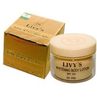 Kem body Livy's super whitening skin