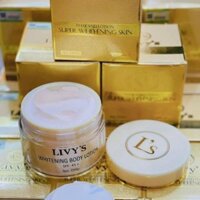 Kem Body Livy's [Thái Lan] - Kem Body Dưỡng Trắng Da Livy's - Whitening Body Lotion Livy's 250G [Chuẩn Thái]