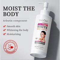 Kem BoDy Lotion Dưỡng Trắng Da Toàn Thân SADOER Niacinamide Arbutin Sáng Da Dưỡng Ẩm 300g