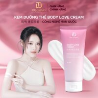 Kem body love cream dưỡng trắng chống nắng nâng tone , làm sáng mịn da tự nhiên Trà Đặng Cosmetic