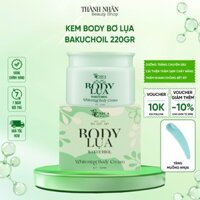 Kem Body Lụa Bơ Hạt Mỡ Bakuchiol, Dưỡng Trắng Da Mềm Mịn 220Gr | SICA WHITE