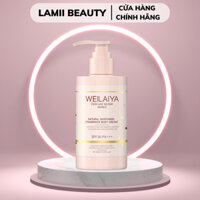 Kem body nâng tone hoa hồng Weilaiya 200ml / Dưỡng thể nước hoa Victoria Secret parfume body lotion