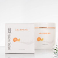Kem Body Narci Natural dưỡng trắng da nâng tone Smooth White Cream 200g Hàn Quốc