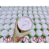 KEM BODY ROSE 500gr dưỡng trắng da chuyên sâu , make up , không trôi nước
