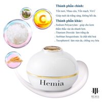 Kem body thạch tuyết Hemia Hàn Quốc, dưỡng trắng, cấp ẩm, chống nắng, make up da, xóa mờ thâm sạm, làm đều màu da