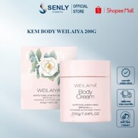 Kem Body Weilaiya SLIMMING CARE Dưỡng Trắng Da Nâng Tone White Tone-Up Body Cream SPF30 PA+++ 200ml