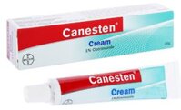 Kem bôi Canesten Cream 1% (Clotrimazol) trị các bệnh nhiễm nấm ngoài da (tuýp 20g)