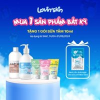 Kem bôi chàm sữa cho bé Lovin’Skin ngừa khô rát, bong tróc, chàm sữa, mụn sữa, viêm da cơ địa, cona shop
