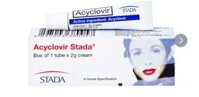 Kem bôi da Acyclovir Stada Cream điều trị nhiễm virus Herpes simplex (2g)
