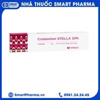 Kem bôi da Crotamiton Stella 10% hỗ trợ điều trị ghẻ, ngứa (20g)