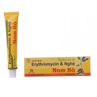 Kem bôi da Erythromycin & nghệ 10g Nam Hà