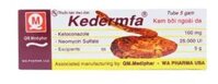 Kem bôi da Kedermfa QM. Mediphar điều trị nấm da chân, da đùi, da toàn thân, nấm móng, lang ben (5g)