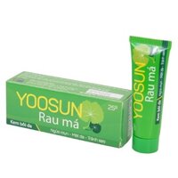 Kem bôi da Yoosun rau má Đại Bắc hỗ trợ ngừa mụn, mát da, tránh sẹo 25 g