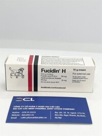 kem bôi Fucidin H 15g , Leo ( H/tuýp )