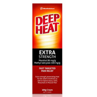 Kem bôi giảm đau chuyên sâu Mentholatum Deep Heat Extra Strength 100g