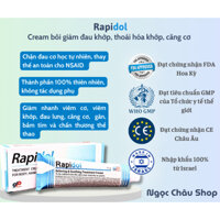 Kem bôi giảm đau nhức và viêm khớp RAPIDOL Dan pharm Tube 60g xuất xứ ISRAEL-Ngọc Châu Shop