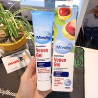 Kem Bôi Hỗ Trợ Dãn Tĩnh Mạch Mivolis Venen Gel của Đức -100ml (hàng Đức đủ Bill)