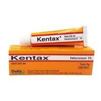 Kem bôi Kentax 2% trị lác, lăng ben, lác biếng, nấm kẽ, nấm móng tuýp 5g