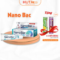 Kem bôi kháng khuẩn NANO BẠC HUTA - 20g, làm dịu da khi bị viêm da, mẩn ngứa, mụn