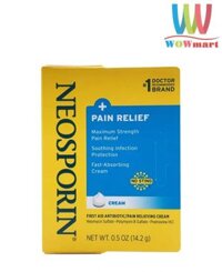 Kem bôi kháng viêm, liền sẹo Neosporin Dual Action Cream 14.2g