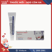Kem bôi kháng virus Acyclovir Stada | Tuýp 2g