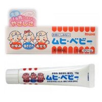 Kem bôi muỗi, trị hăm Baby cream 15g Muhi