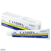 Kem bôi nấm CANDIPA (Clotrimazol 1%) tuýp 10g Apimed điều trị nấm ngoài da, hắc lào, lang ben, nấm móng