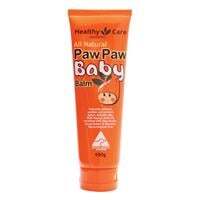 Kem bôi ngoài da, đa năng cho bé Healthy Care All Natural Paw Paw Baby Balm 100g