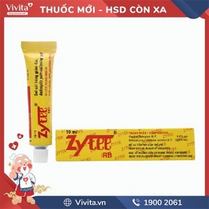 Kem bôi ngoài da zytee rb 10ml - giảm đau răng, nhiệt miệng ở trẻ