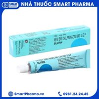 Kem bôi Silvirin Raptakos phòng ngừa và điều trị nhiễm khuẩn trong phỏng độ hai, độ ba (20g)