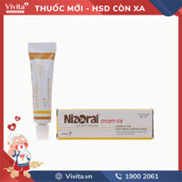 Kem bôi trị nấm da Nizoral 5g | Tuýp 5g