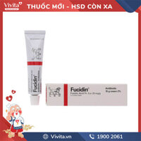 Kem bôi trị nhiễm khuẩn Fucidin 2% | Tuýp 15g