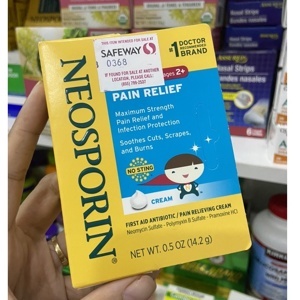 Thuốc Neosporin điều trị bỏng, sơ cứu vết thương, trị lở loét, vết cắt cho trẻ em