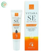Kem bôi Vitara Se Gel For Scar E60X xóa mờ sẹo, vết thâm sẹo, thâm mụn (Hộp 1 lọ 15g)