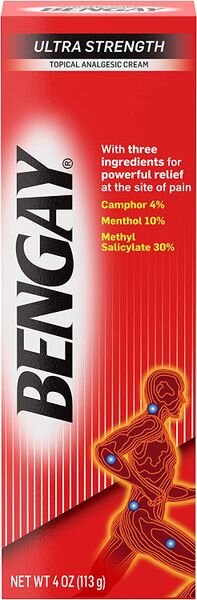 Kem bôi xoa bóp Ultra Strength Bengay Topical Pain Relief Cream 4Oz 113g