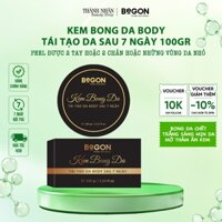 Kem Bong Da Body Ngọc Trai Đen BEGON 100gr Tái Tạo Da Body Retinol 7 Ngày Hỗ Trợ Sáng Da Mờ Thâm