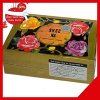 Kem bông hồng đen SHEE NA 1 lố 12 hủ