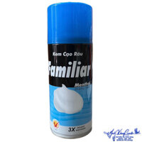 Kem Bọt Cạo Râu Chuyên Nghiệp Familiar Menthol Shaving Cream 300ml - MK