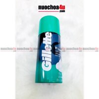 Kem Bọt Cạo Râu Hương Bạc Hà GILLETTE FOAMY METHOL LIME 175ml