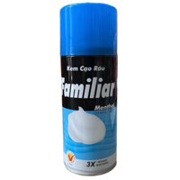 Kem (bọt) cạo râu hương bạc hà Familiar