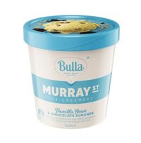 Kem Bulla Murray Hương Socola Hạnh Nhân và Vani 460ml – Vanilla Bean & Chocolate Almounds Ice Cream