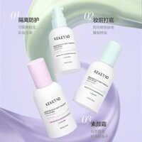 Kem cách ly tỷ lệ đánh giá tích cực 197% Kem dưỡng da mặt trần 97% Tỷ lệ khen ngợi Kem nền Kem dưỡng mặt trơn Làm sáng tông màu da Kem nền kiểm soát dầu Kem lót trang điểm lỗ chân lông Kem che khuyết điểm làm trắng vô hình 3 trong 1 DR08.3211