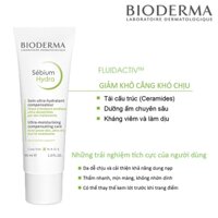 KEM CÂN BẰNG ĐỘ ẨM BIODERMA SEBIUM HYDRA CHO DA MỤN TRỨNG CÁ 40ML