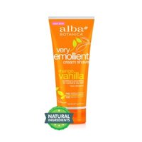 KEM CẠO LÔNG râu và dưỡng ẩm từ Xoài & quả Vanilla hiệu Alba Botanica (227gr)
